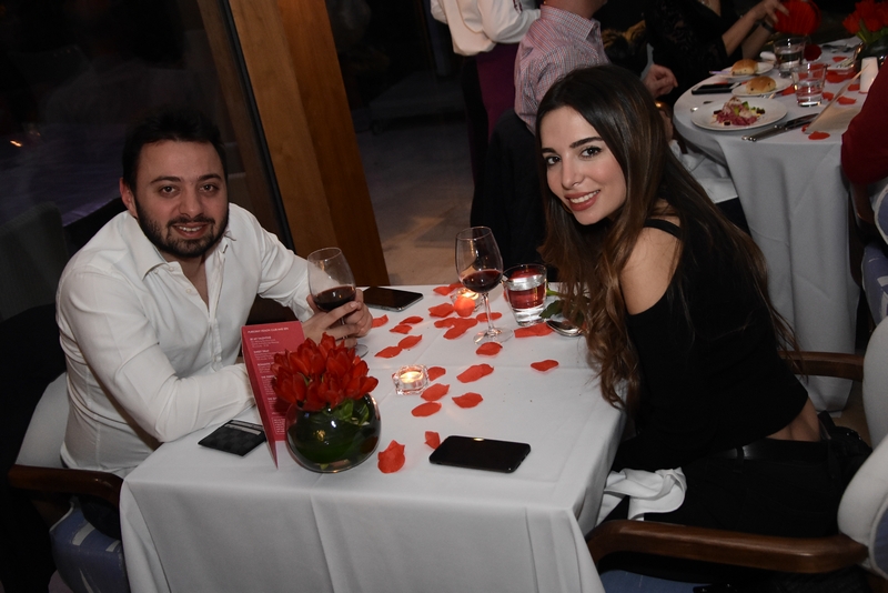 Love at le gray with an enchanting dinner at Indigo on the Roof